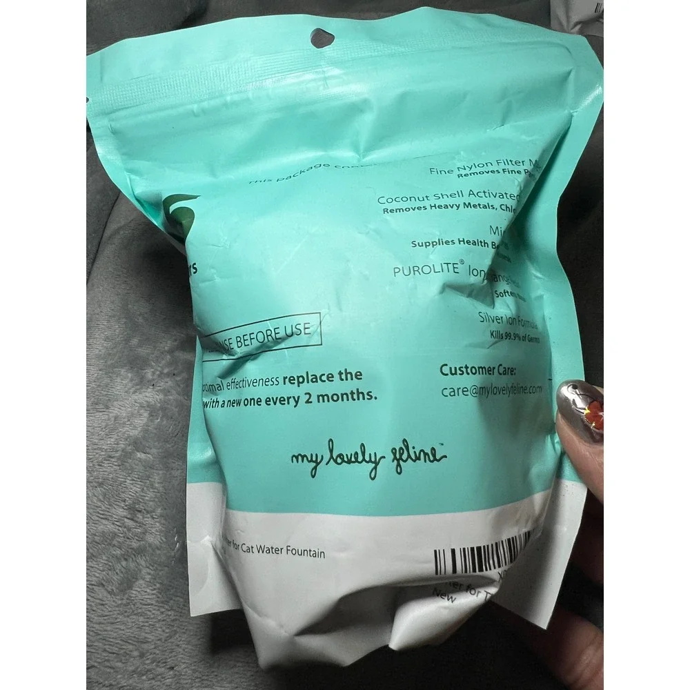 My Lovely Feline Replacement Filter The Magic Feline Fountain White X0024H3753